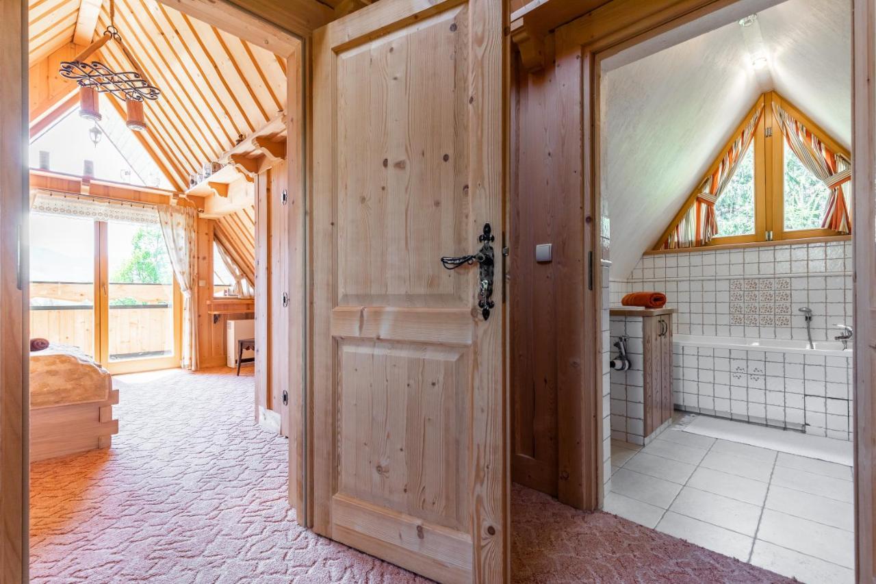 Domek W Roztokach Z Widokiem Na Tatry, Z Sauna 考斯赛力克 外观 照片