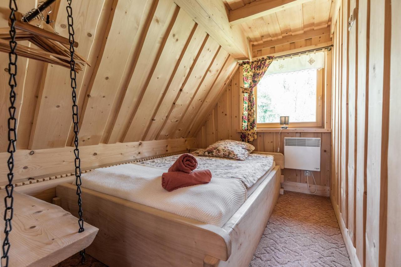 Domek W Roztokach Z Widokiem Na Tatry, Z Sauna 考斯赛力克 外观 照片