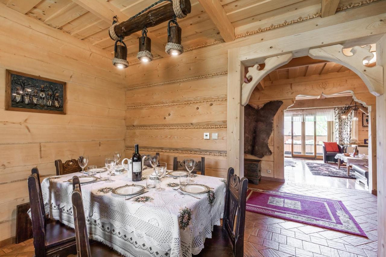 Domek W Roztokach Z Widokiem Na Tatry, Z Sauna 考斯赛力克 外观 照片
