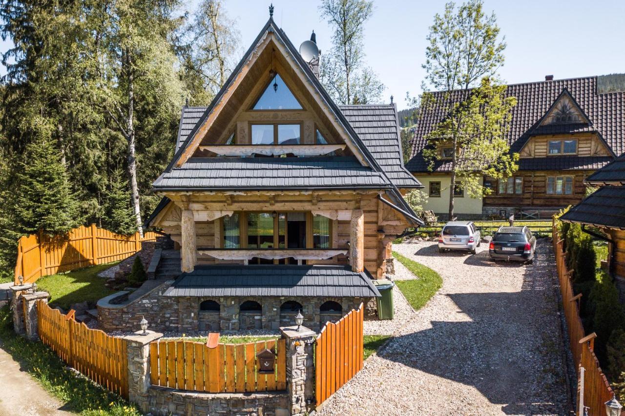 Domek W Roztokach Z Widokiem Na Tatry, Z Sauna 考斯赛力克 外观 照片